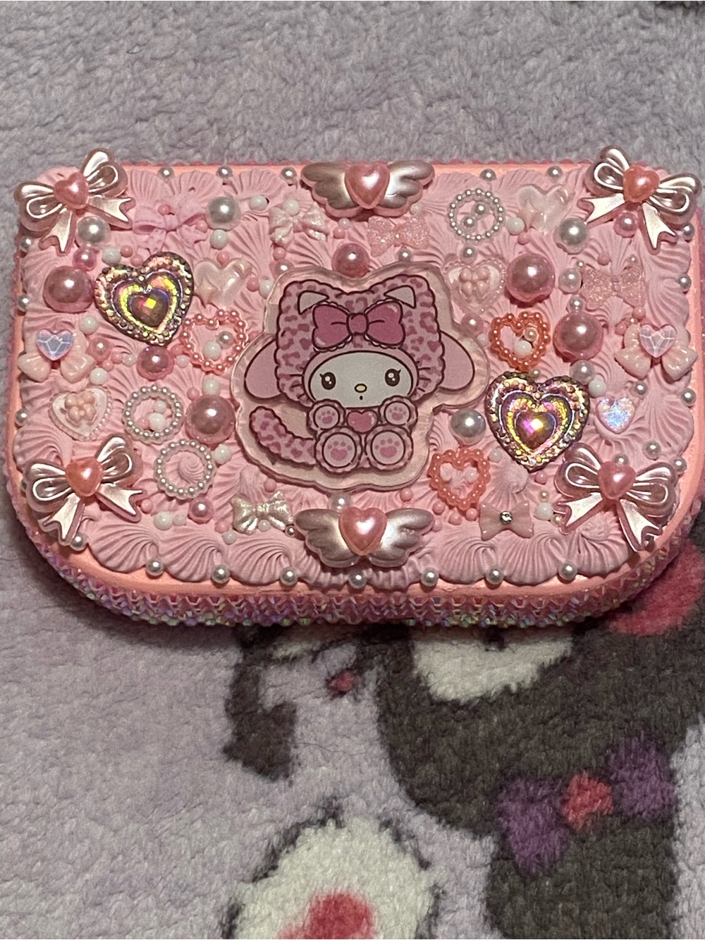 Sanrio My Melody Kawaii Gyaru Decoden Eyelash Case